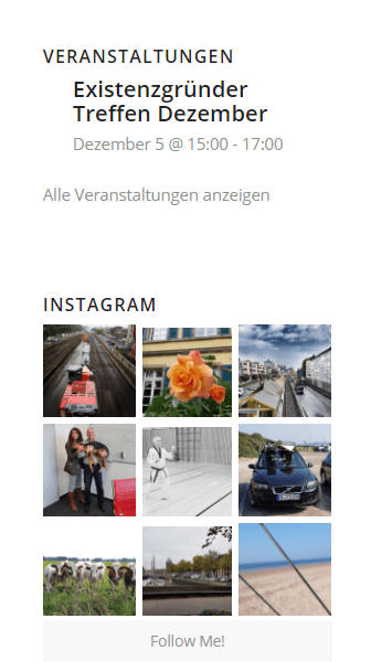 Instagram auf Homepage einbinden