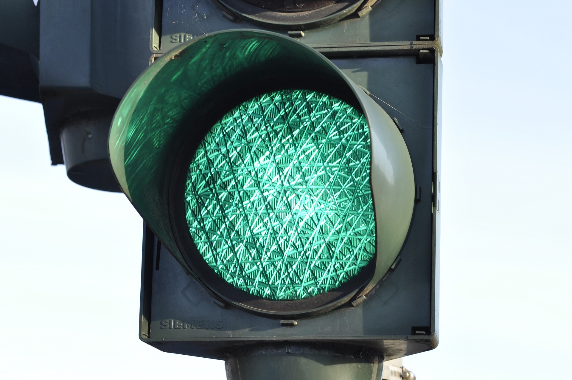 Selbständig machen. Die Ampel steht auf Grün