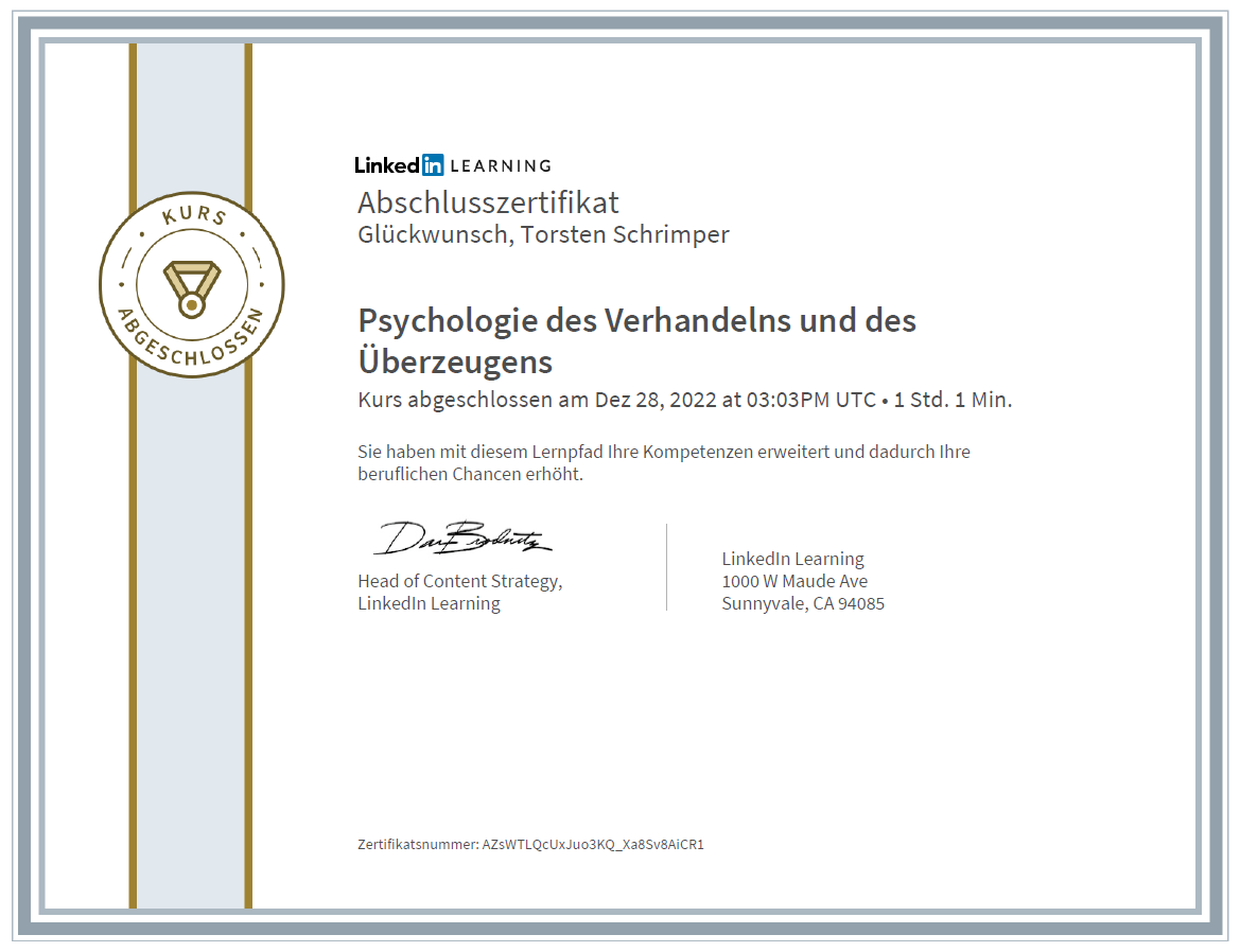 Abschlusszertifikat_Psychologie des Verhandelns und des Uberzeugens